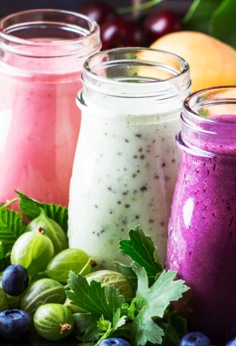 fruit smoothies recipes with yogurt