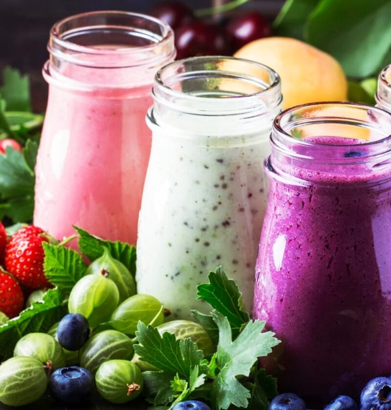 fruit smoothies recipes with yogurt